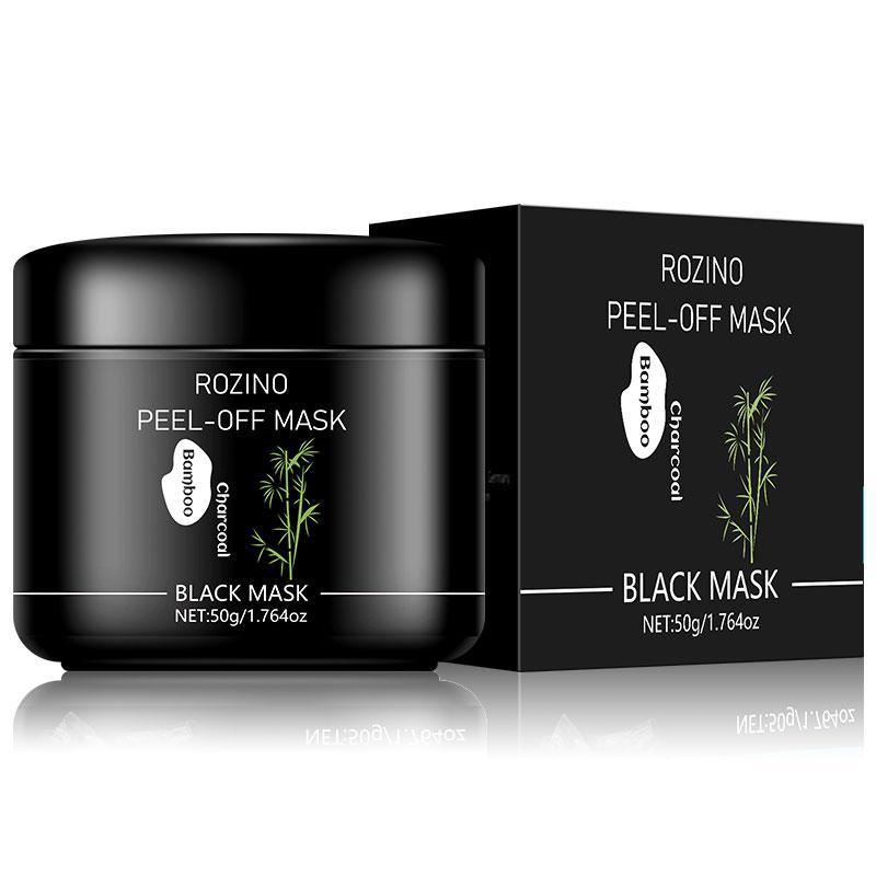 Black Charcoal Peel Off Mask, Strong Adsorption Facial Mask, Deep Cleansing Facial Mask, Facial Skin Care Product for Men & Women, Face Skincare