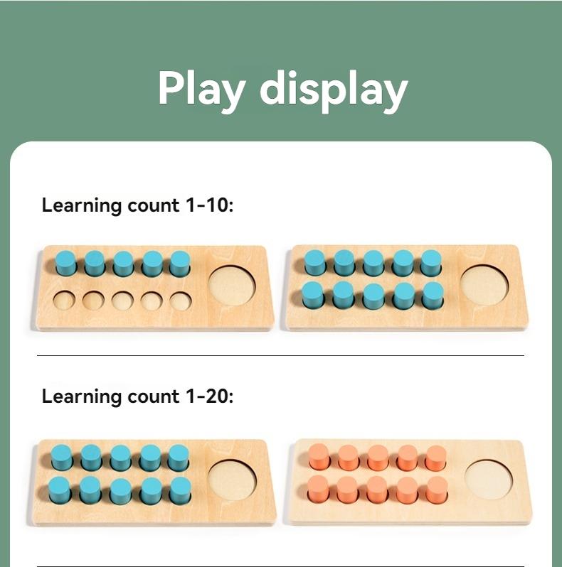 Educational Toy for Young Learners, Basic Arithmetic Learning Tool, Fun Math Games & Activities, Child Development Aid, Math Learning Tools