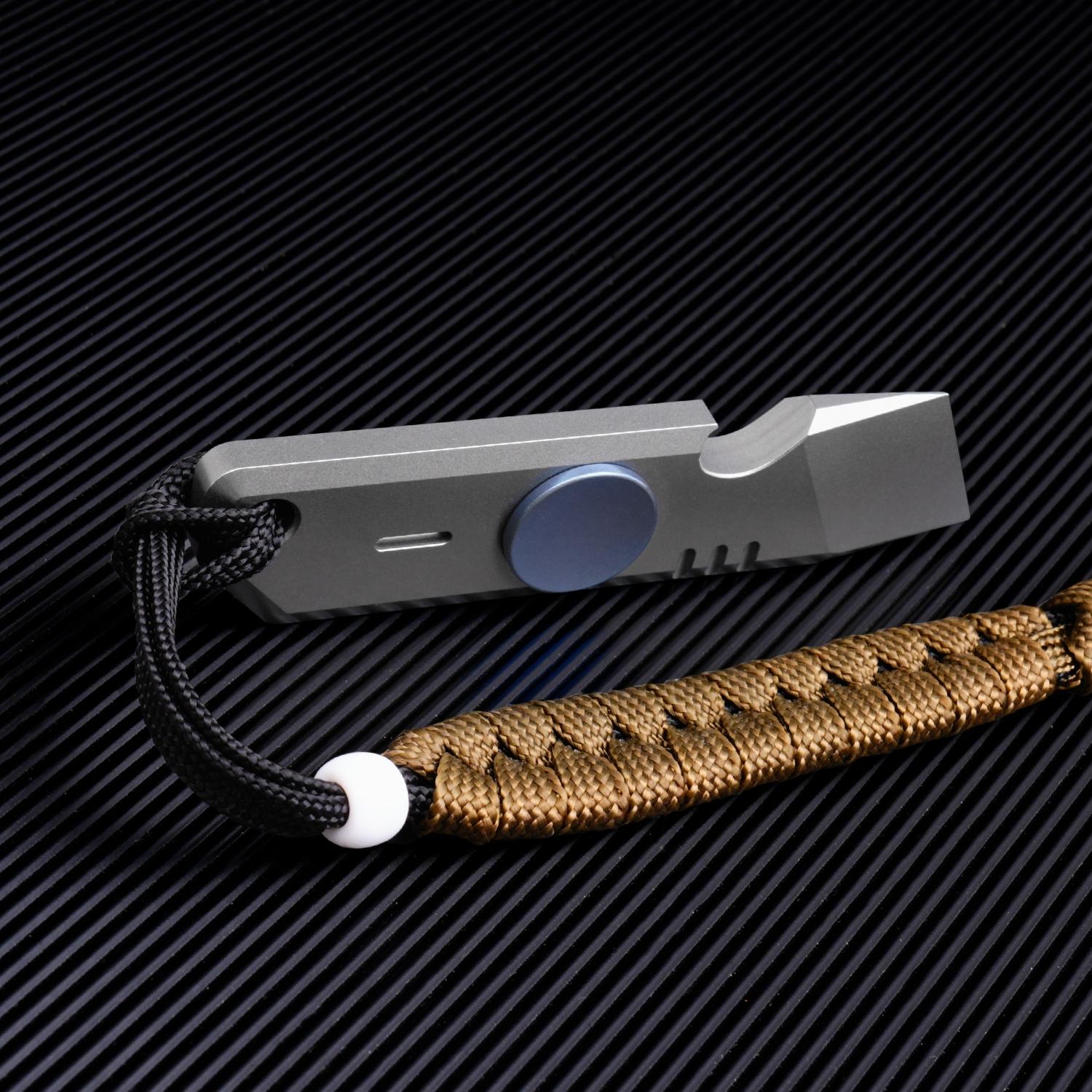 Edc Tool Set, 360 Degree Rotating Tc4 Titanium Pry Bar, Multi-Functional Edc Tools, Pocket Clip, Outdoor Camping Compact Daily Carry Tool, Multitool Set, Versatile Tools