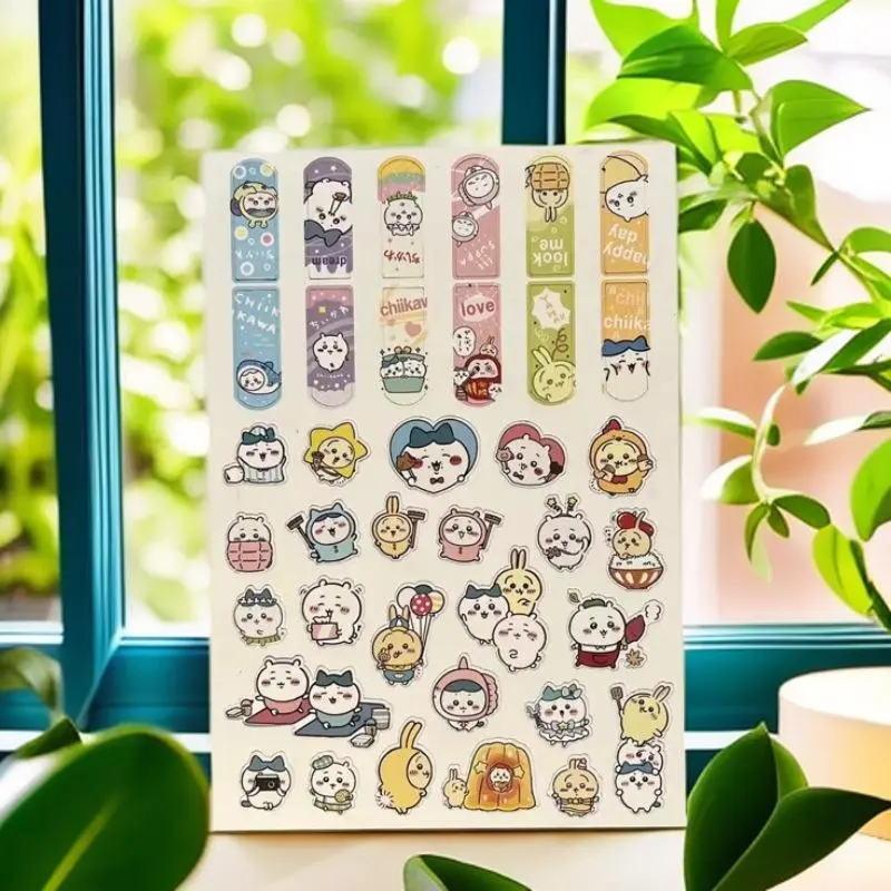 chiikawa Creative Cute Refrigerator Sticker Personalized Decoration Refrigerator Sticker Soft Magnetic DIY Magnetic Sticker