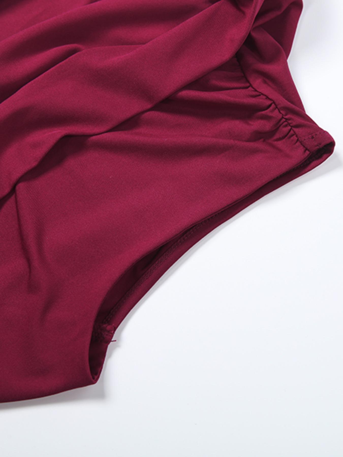 Women's Sleeveless Backless Tie Neck Long Pants Jumpsuit, Decorative Autumn Fashion, Sexy One-Piece