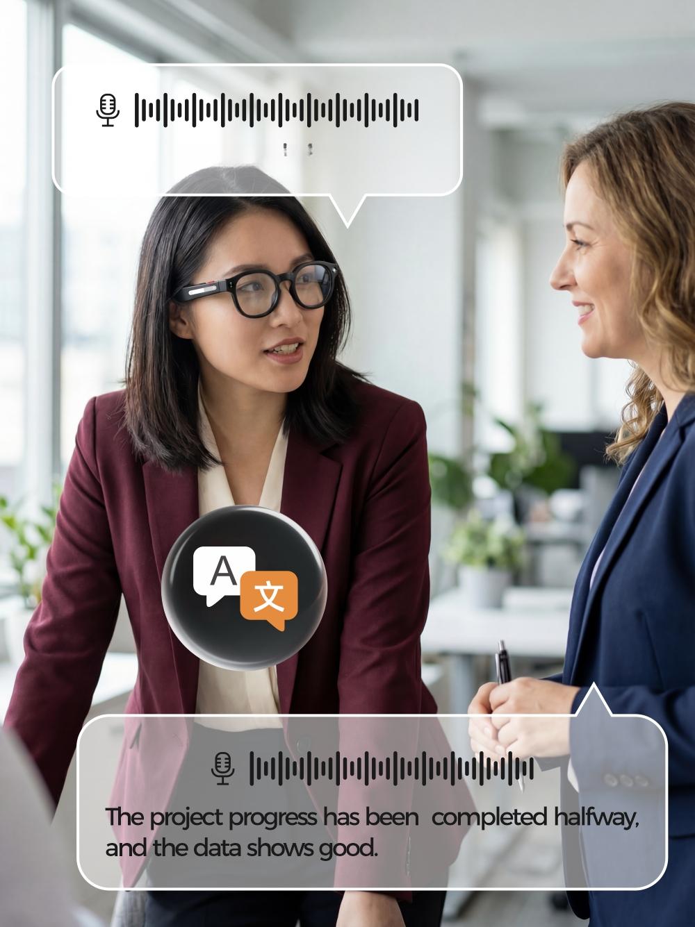 2026 New AIMB-S1 All-in-One AI Smart Camera Glasses, 1080P HD EIS Anti-Shake Video, AI Image Recognition & Voice Control, Bluetooth Audio Calls, Wi-Fi Transfer, Magnetic Charging, Lightweight Wearable Glasses for Travel, Sports & Daily Outdoor Use