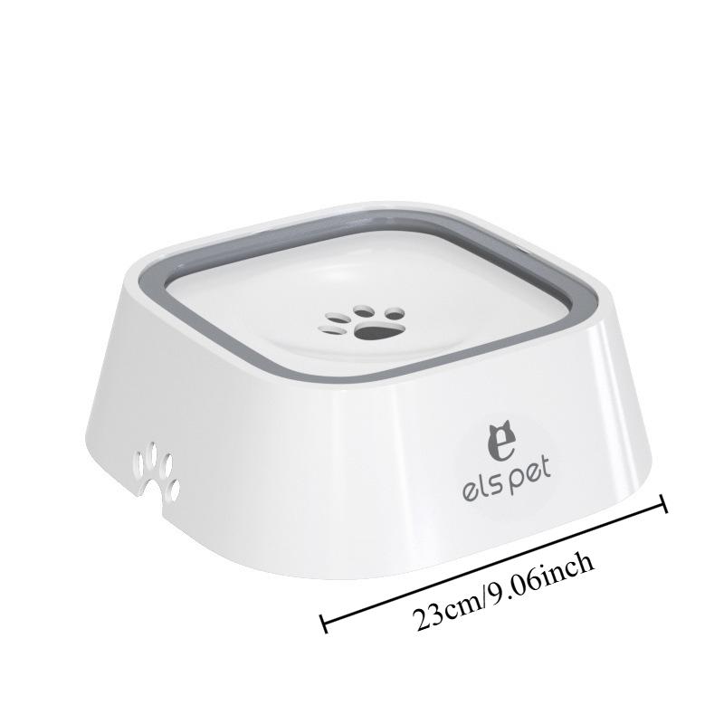 No-Spill Pet Floating Drinking Bowl Anti-Overflow Car Water Dispenser for Small & Medium Pets