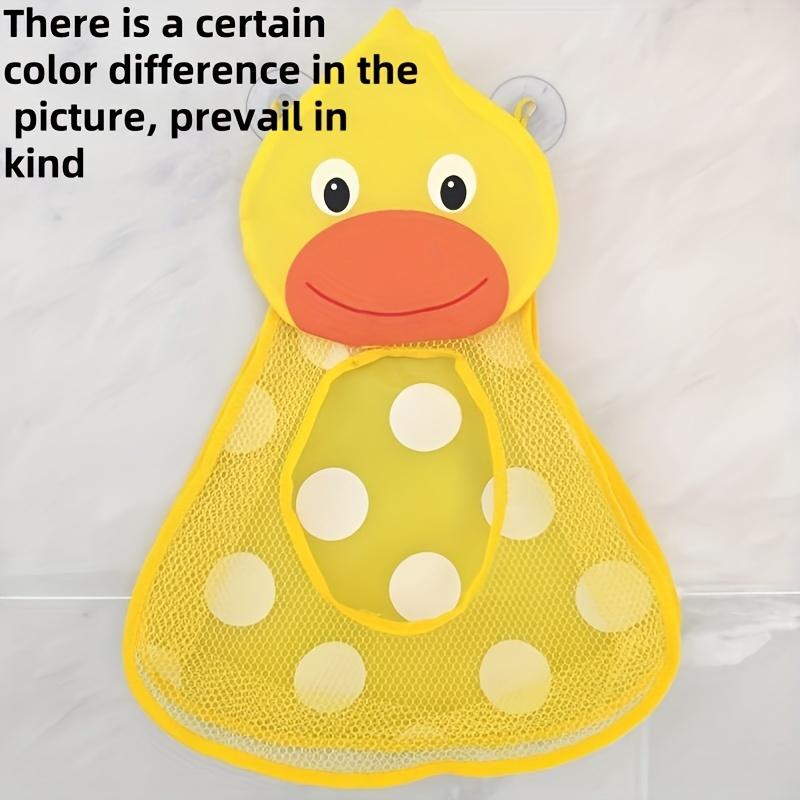 Cartoon-themed Hanging Storage Bag, Water Toy Storage Mesh Bag, Suction Cup Hanging Household Storage Bag, Available in Various Sizes.
