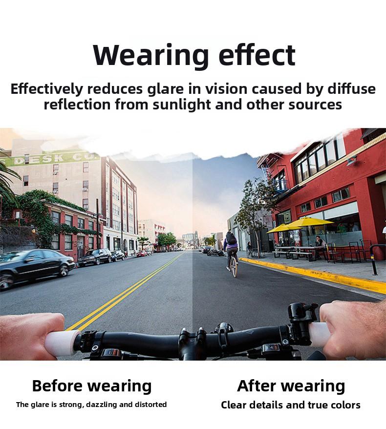 Men's Polarized Sunglasses for Driving and Cycling, UV Protection, Women's Outdoor Sports Sunglasses