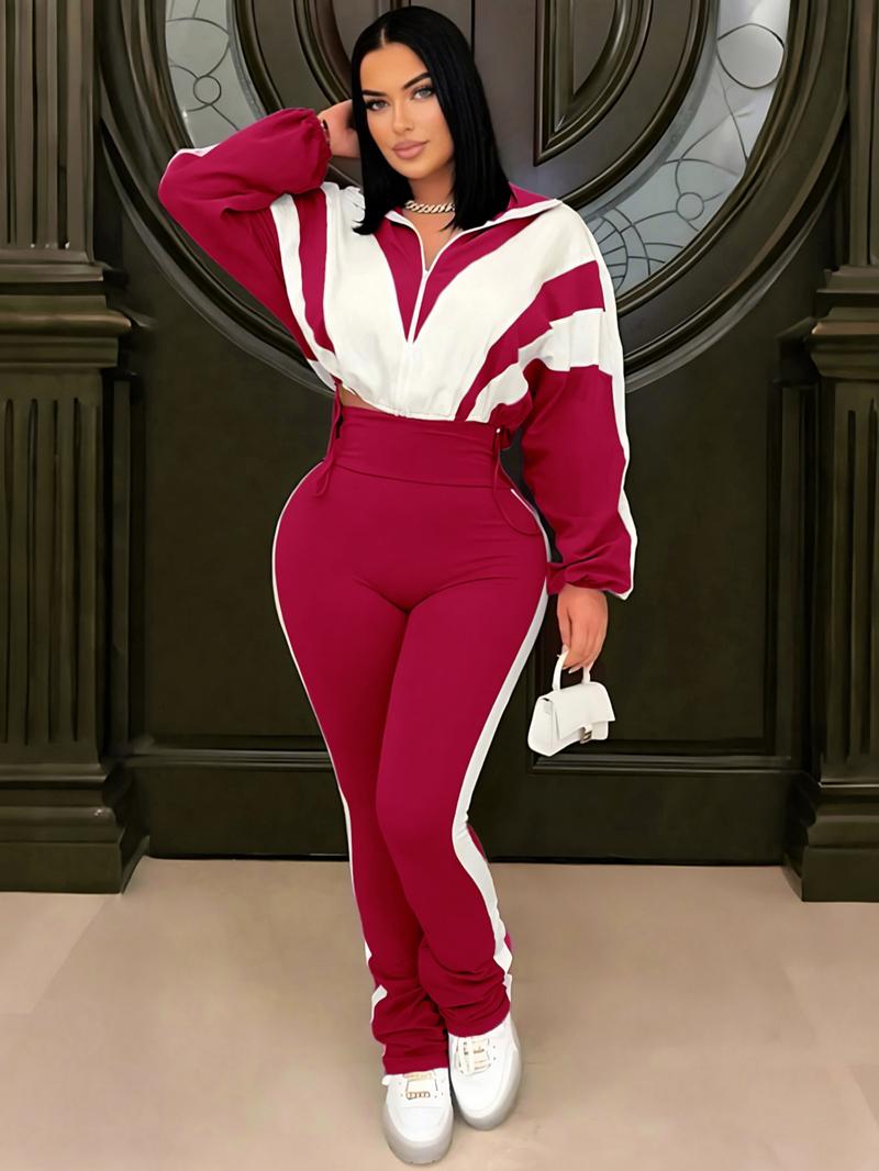 Women's Casual Crop Top, Regular Length, Thin Fabric Thickness, Fall & Winter Fashion, S391403