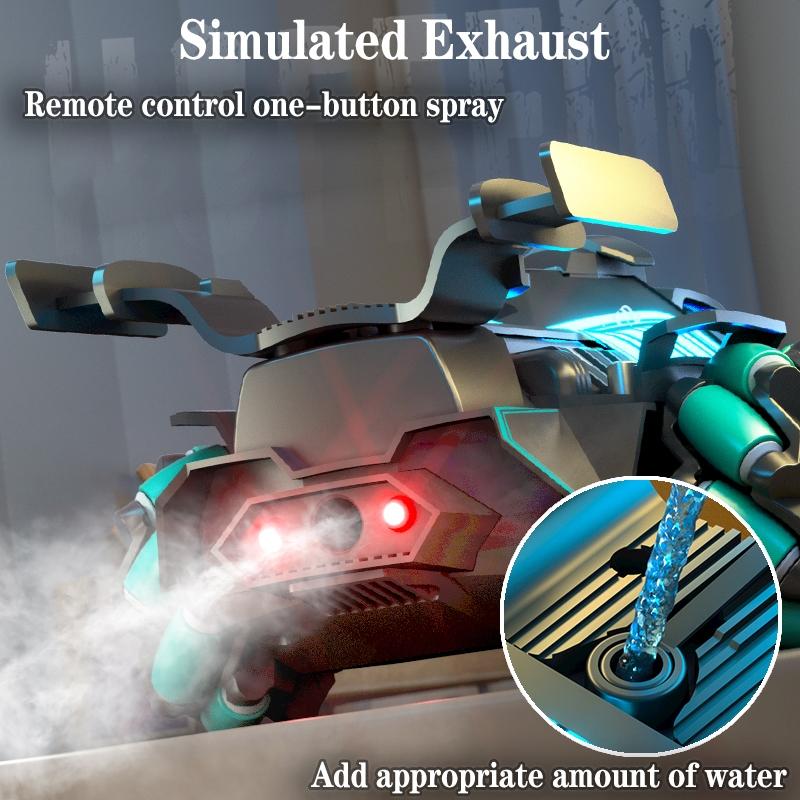 Gesture & Remote Control Four-wheel Stunt Car, 1 Set Electric High Speed Drift RC Car with Light & Music, Ideal Birthday Gifts