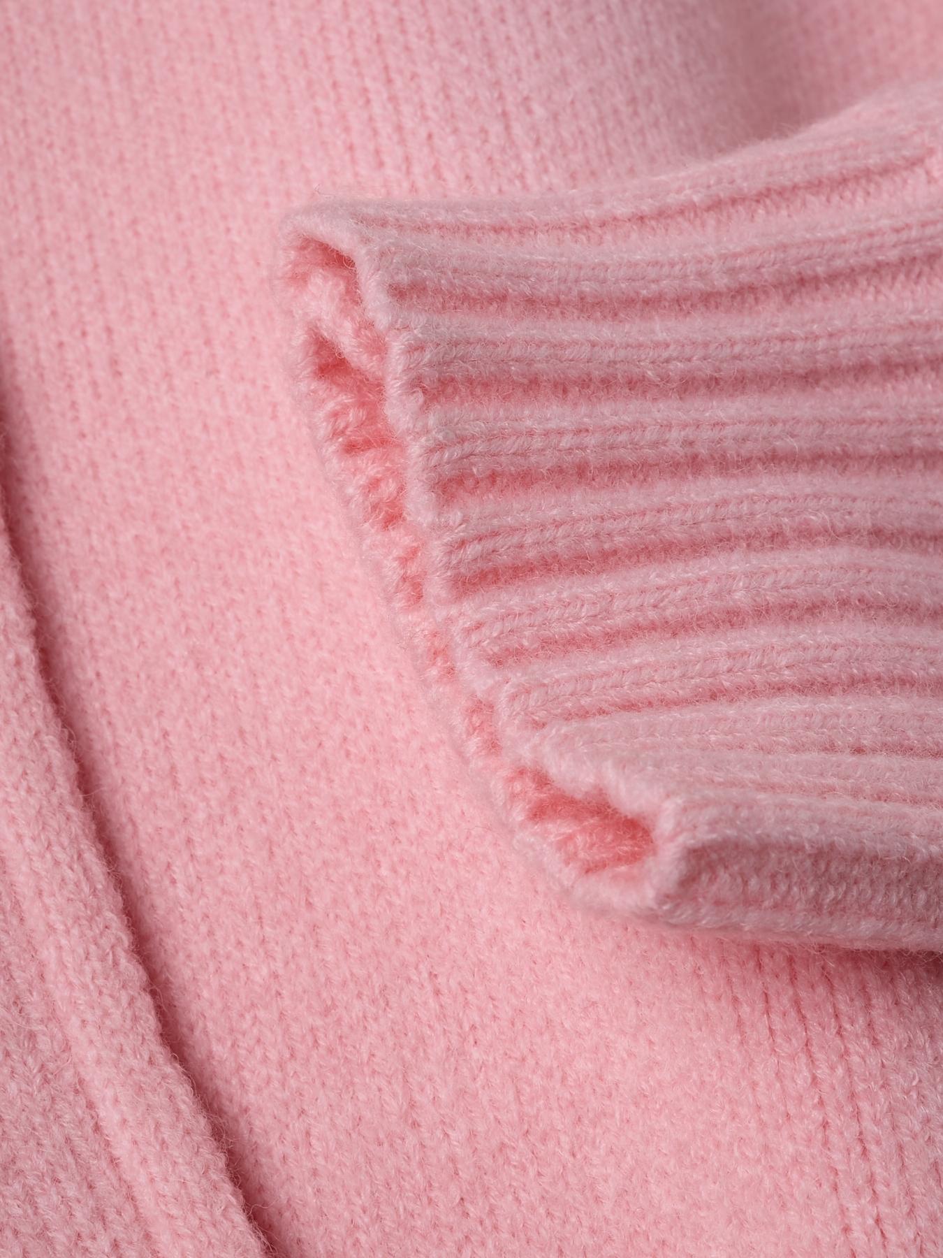 Elegant Women's Knit Cardigan, Short Sweater Coat, Lapel Collar, Ribbed Cuffs & Hem, Buttoned Design, Perfect for Fall & Winter