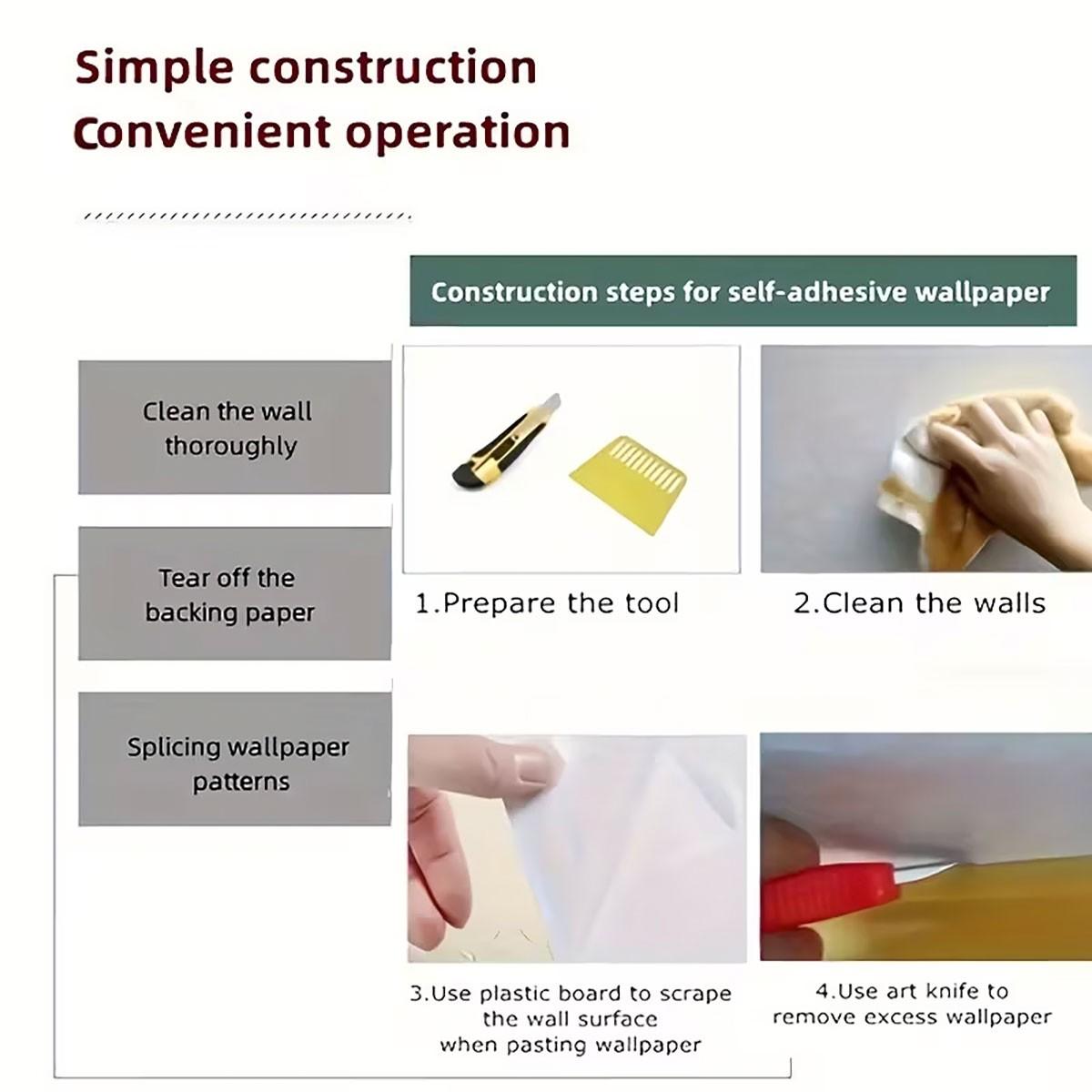 1pc romantic lavender butterfly element printed PVC wallpaper, with adhesive backing for peel-and-stick application, suitable for covering dirty or messy walls, renovating old walls, and home decoration; suitable for all room walls, can be used as a gift