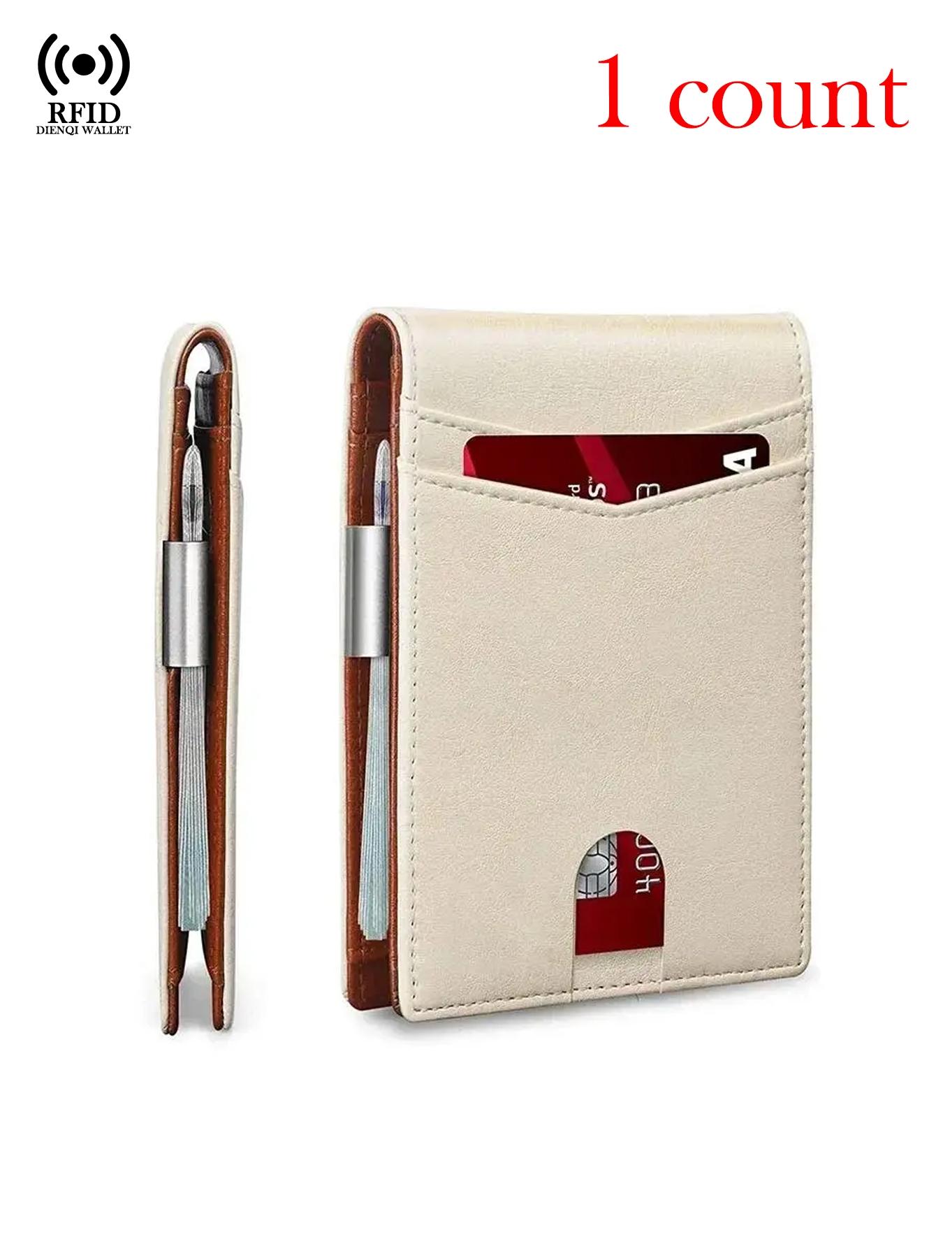 RFID-Blocking Credit ID Card Holder Luxury Anti Theft Wallet Men with 12 Card Slots Carbon Fiber Minimalist Wallets Cardholder Card Case, Father's Day Gift