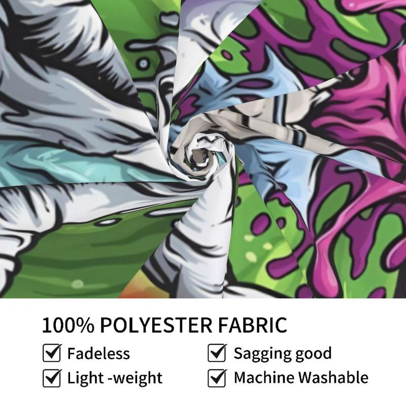 Cartoon Rick and Morty room dormitory decoration wall hanging tapestry living room bedroom wall art 40x60 inches