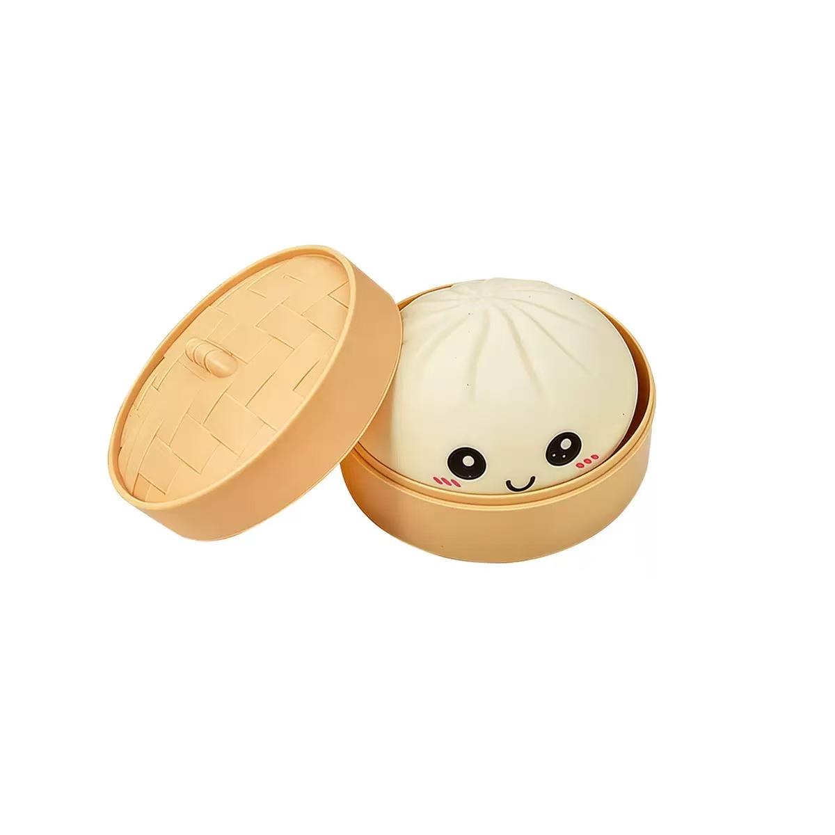 Flashy Dumpling Stress Relief Toy, Soft Squeeze Ball with Box, Creative Fun Sensory Play, Relaxing Handmade Dough, Kawaii Squishies, Casual Occasion