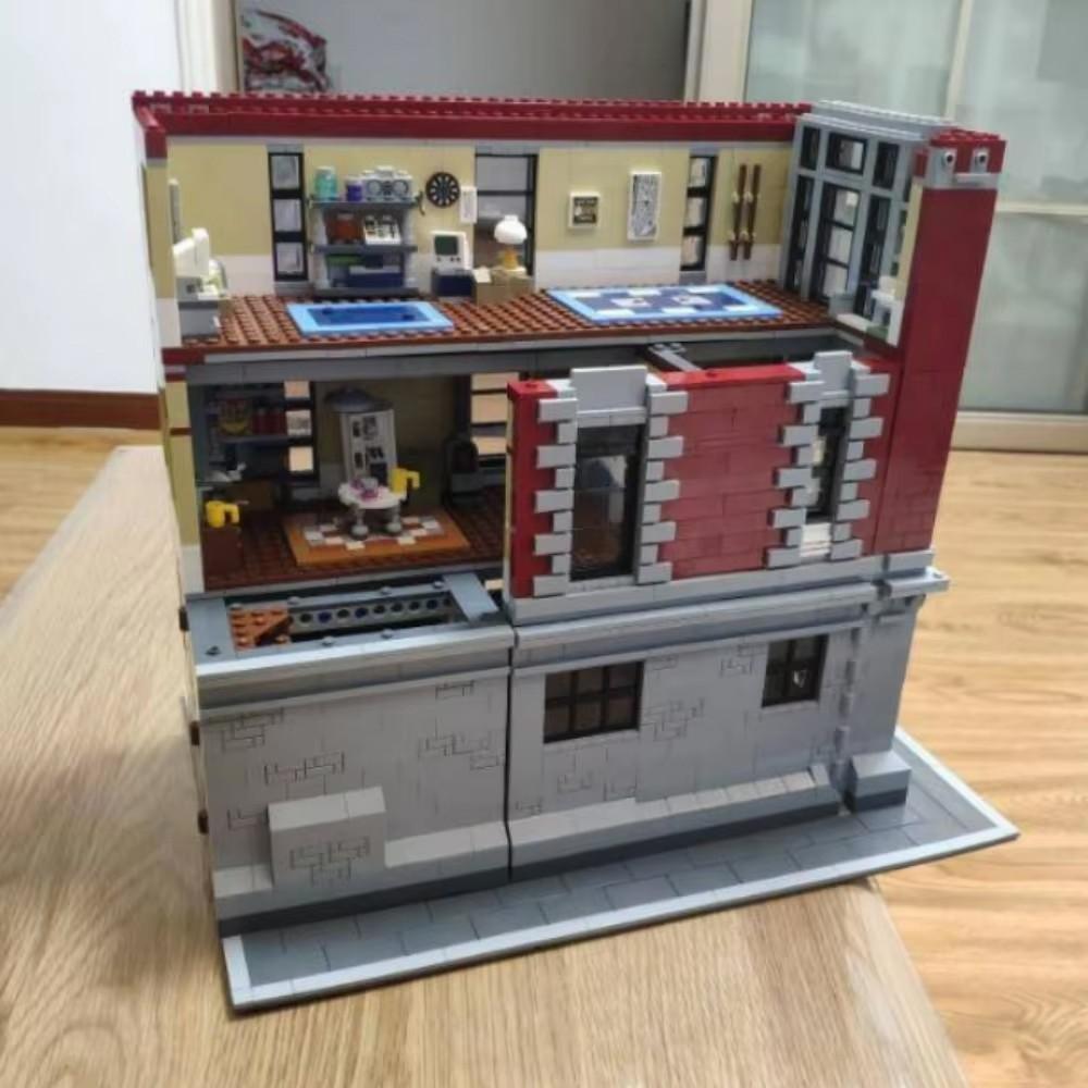 Creative Ghostbusters Series Firehouse Headquarters Building Blocks Set, Unisex Assembly Toy for Kids over 8 Years, Perfect Gift Decorative Home Decoration, 4634pcs