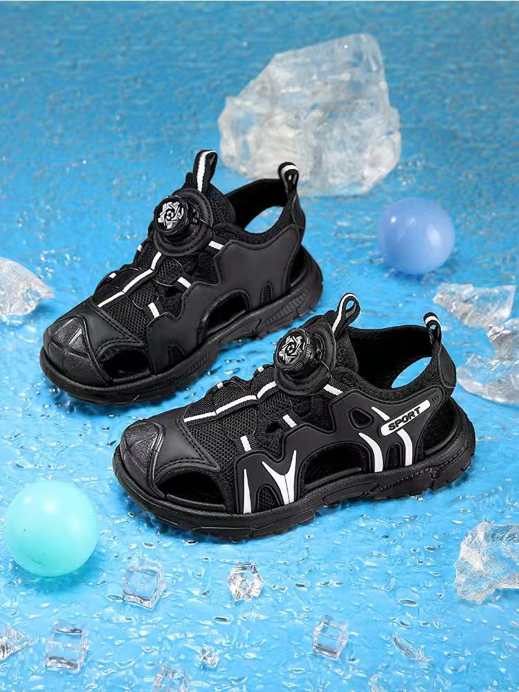 Teenagers Summer Toe-Post Beach Flip-Flops Lightweight Breathable Casual Shoes Fashion Student Campus Sandals