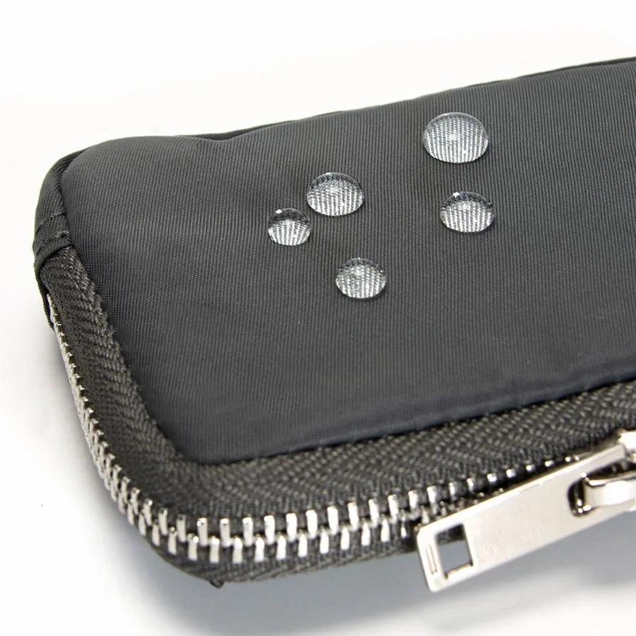 Japanese Men Wallet Earbuds Storage Bag Credit Card Holder Case for Boys Girls Journey Bank Card Organizer  Zipper Coin Purse
