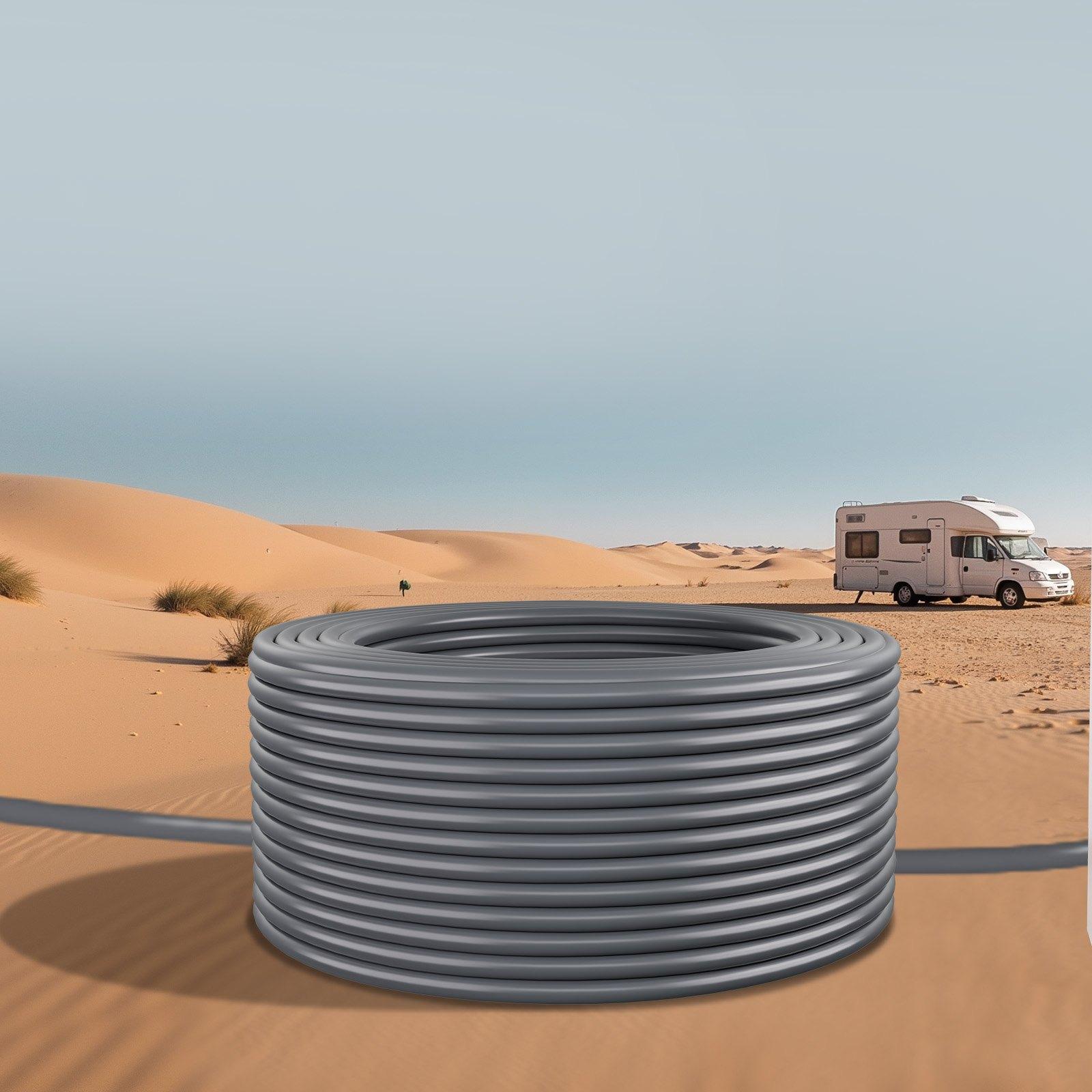VEVOR Starlink Gen 2 High-Speed Extension Cable, 75 FT 26 AWG Copper Core 20-Pin, Durable Anti-Aging Outdoor RV Cable with Dust Cap, Pre-Installed Zip Ties, Flexible Wiring for Rectangular Satellite V2 Easy Installation VEVOR Starlink Gen 2 High-Speed Extension Cable, 75 FT 26 AWG Copper Core 20-Pin, Durable Anti-Aging Outdoor RV Cable with Dust Cap, Pre-Installed Zip Ties, Flexible Wiring for Rectangular Satellite V2 Easy Installation