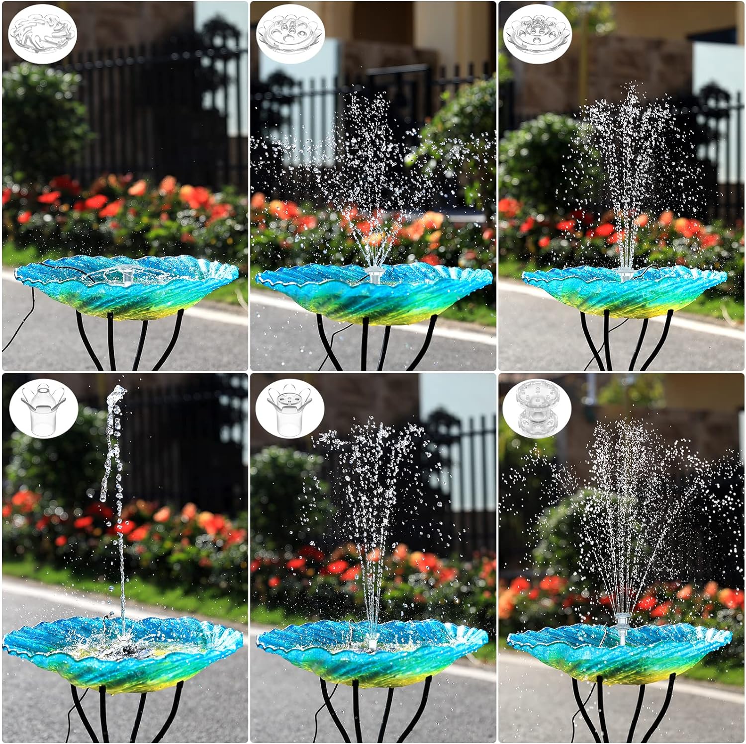AISITIN Solar Fountain Pump – DIY Solar-Powered Water Feature for Bird Baths, Gardens, Ponds, and Fish Tanks AISITIN Solar Fountain Pump – DIY Solar-Powered Water Feature for Bird Baths, Gardens, Ponds, and Fish Tanks
