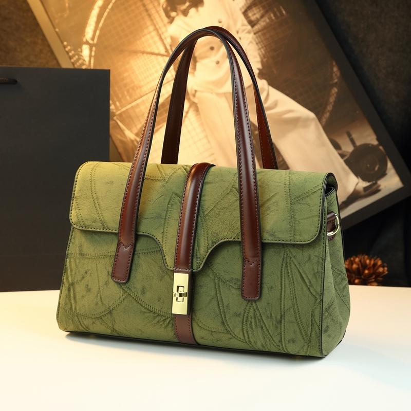 Vintage Commuter Tote Bag for Women, 2026 New High-End Large Capacity Handbag, Mom Bag for Work, Single Shoulder Bag
