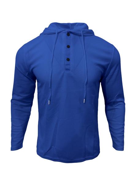 Essential Waffle Hoodie & Pants Combo | Men's Quick-Dry Lounge Set | Versatile Monochrome Design | #DadFriendly #LowEffortLook