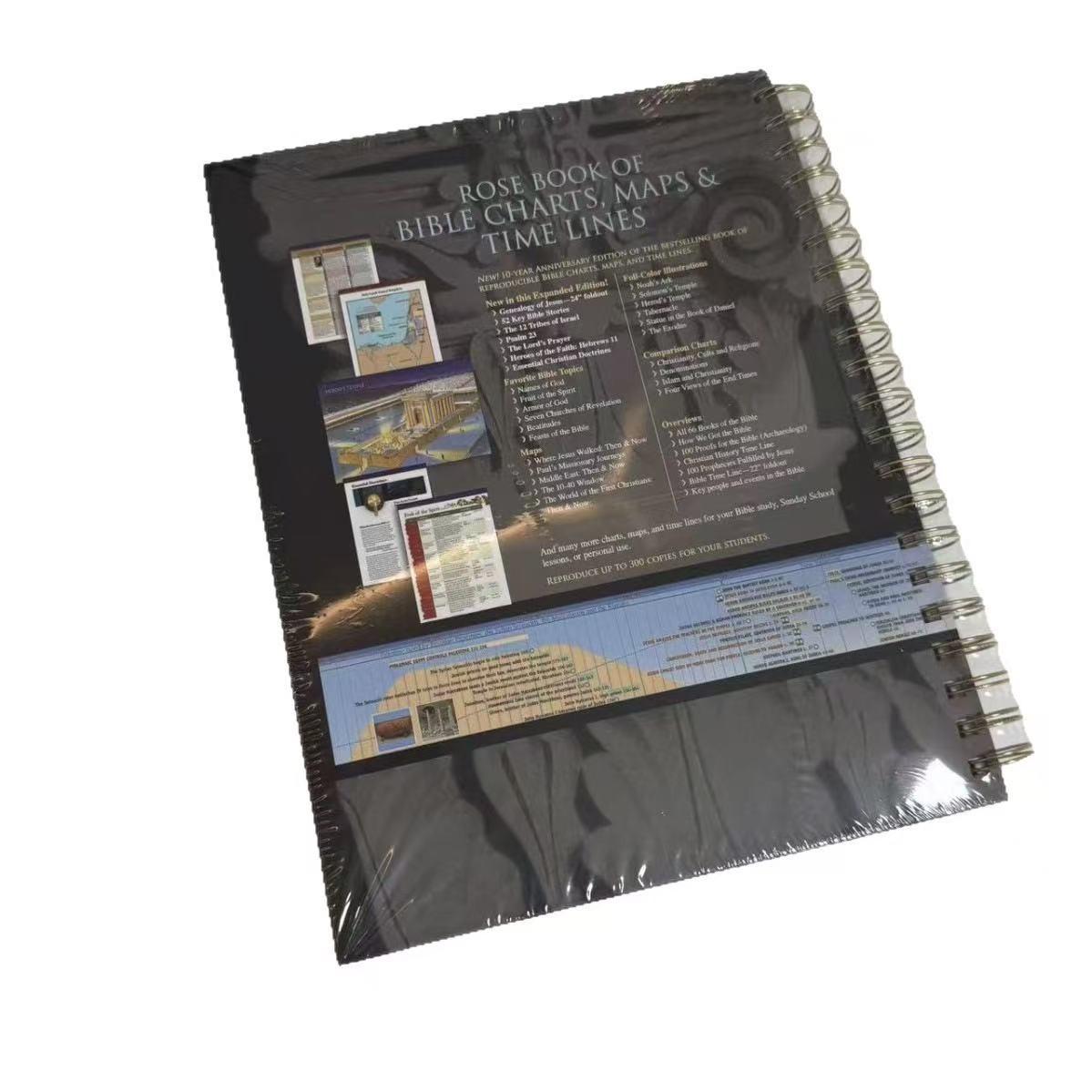 Bible Charts Maps & Time Lines, Essential Religious Reference Guide ...
