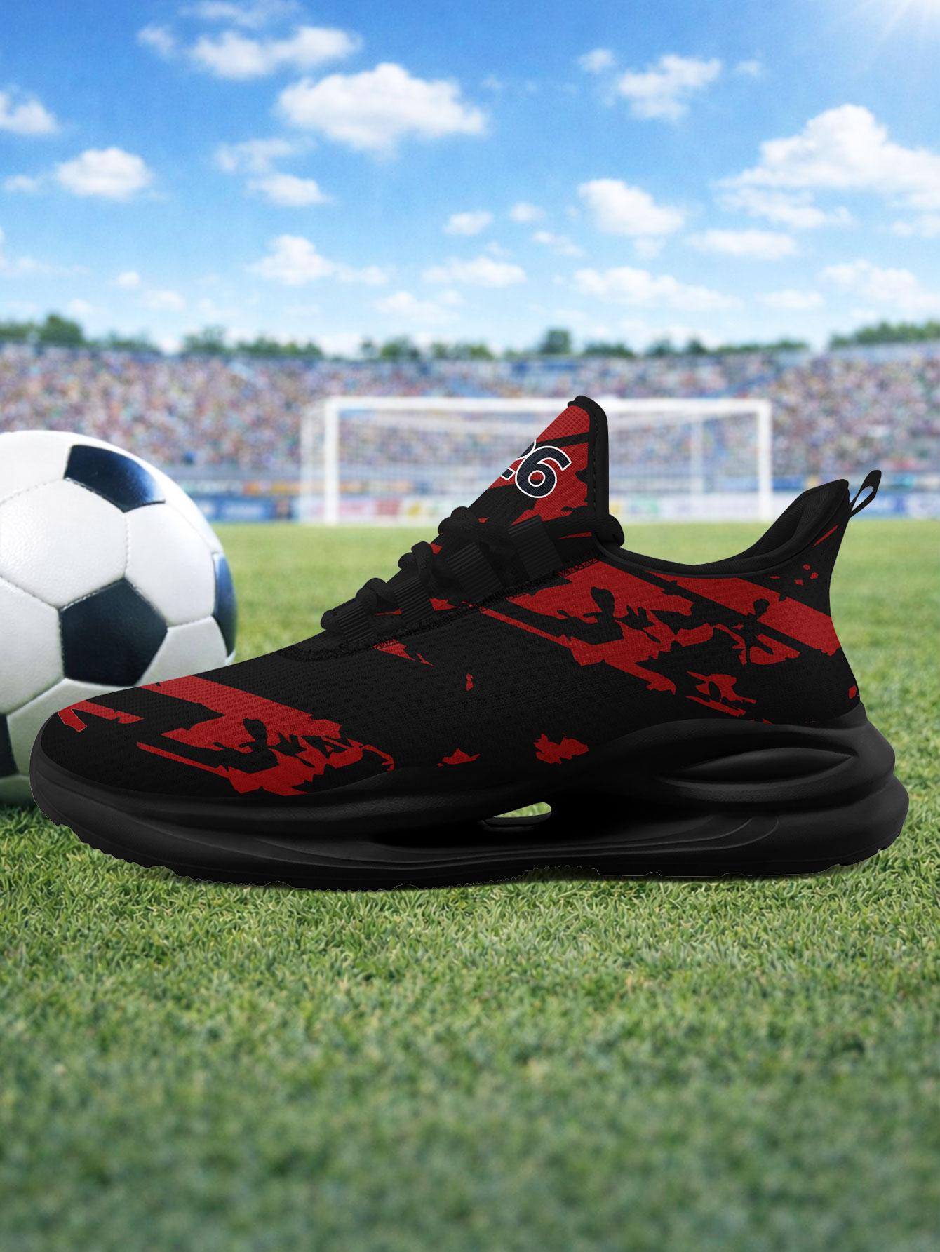 Men's SUI 2026 Distressed Graffiti Edition Slip On Running Shoes, Breathable Comfortable Athletic Sneakers, Casual  Shoes