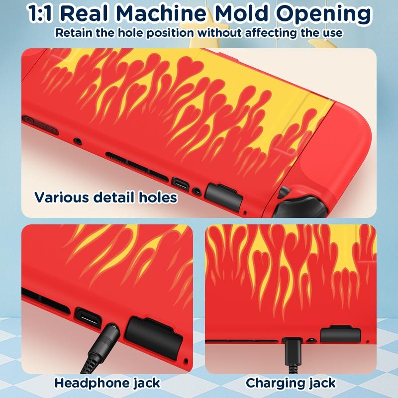 Suitable for Nintendo Switch 2 game console accessories, TPU soft case, comes with 2 thumb joystick caps, Thumbstick grips, drop-proof and scratch-resistant, removable protective cover, 2025 new style, light and soft shell, multiple colors, Christmas/gift