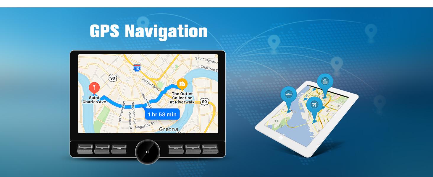 Car Stereo for Chevy Silverado 2007-2013 10.6 inch touch screen has Android Auto Wireless Carplay, Bluetooth WIFI supports GPS Navigation Car Stereo for Chevy Silverado 2007-2013 10.6 inch touch screen has Android Auto Wireless Carplay, Bluetooth WIFI supports GPS Navigation