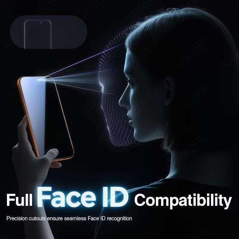 3 Pcs Privacy Tempered Glass Screen Protectors for iPhone 17 Pro Max/17 Pro/17E/16 Pro Max/16 Plus/For Iphone 15 Pro Max/14/13/12 Series Anti-spy Glass Privacy Screen Protective Film