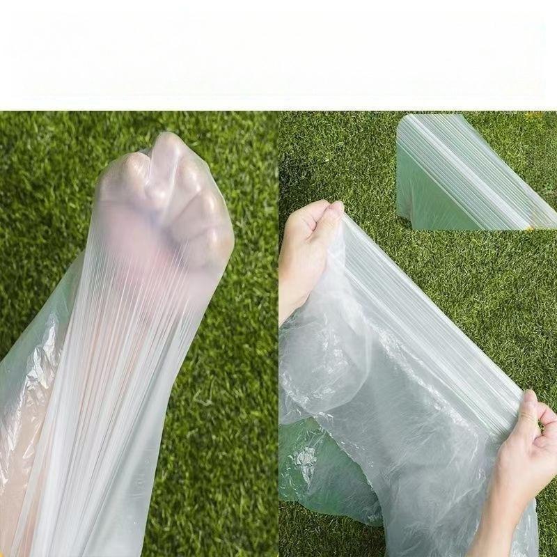 10pcs Disposable Table Covers Camping Table Cover gathered opening