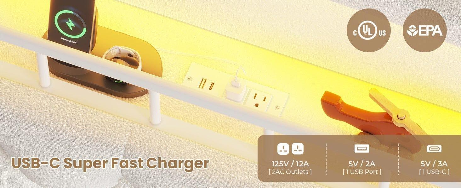 Sikaic Twin Princess Velvet Upholstered Bed Frame Beige Headboard Unique Bedroom Furniture Kids Furniture Bedroom