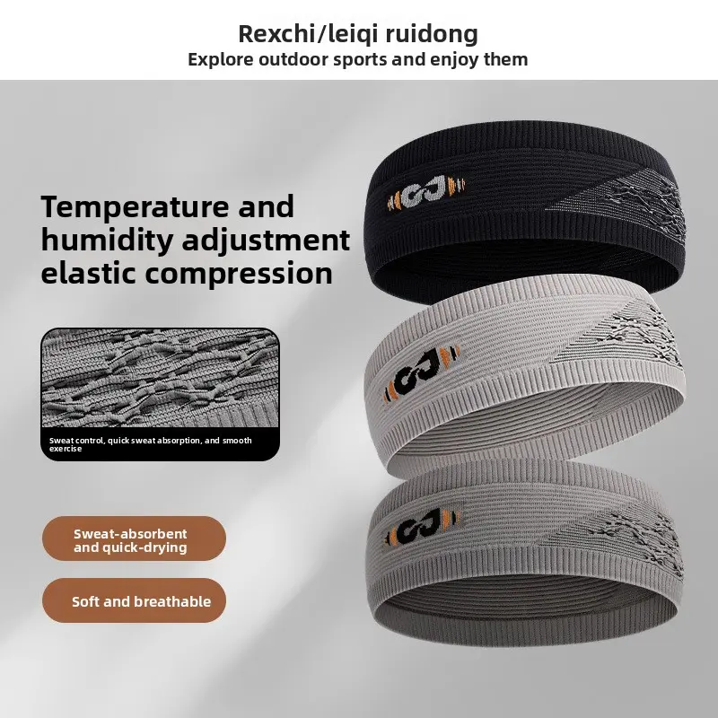 Sports headband running sweat-absorbing breathable outdoor fitness cycling yoga quick-drying antiperspirant headscarf headband headband