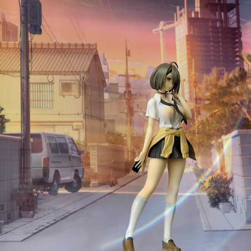 Sunset Uniform Ace Anime Game Figure Toy, Collectible Display Piece, Perfect Holiday Gift, Handmade Craftsmanship, Unique Design