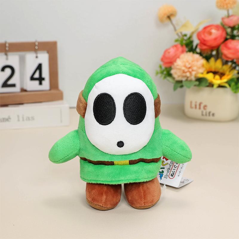 Cute Super Mario Bros Shy Guy Plush Colors Soft animal plush Stuffed Toys Doll Gift 6"