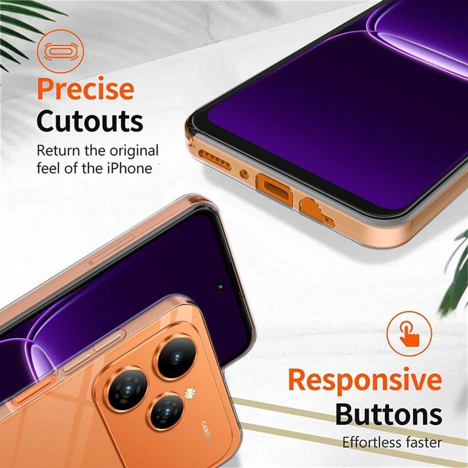 FUFFI Phone Case for M17 Pro 3+32GB/4+32GB Versions, Durable Protective Cover, Stylish Design, Perfect Fit, Easy Access to Buttons, Protector