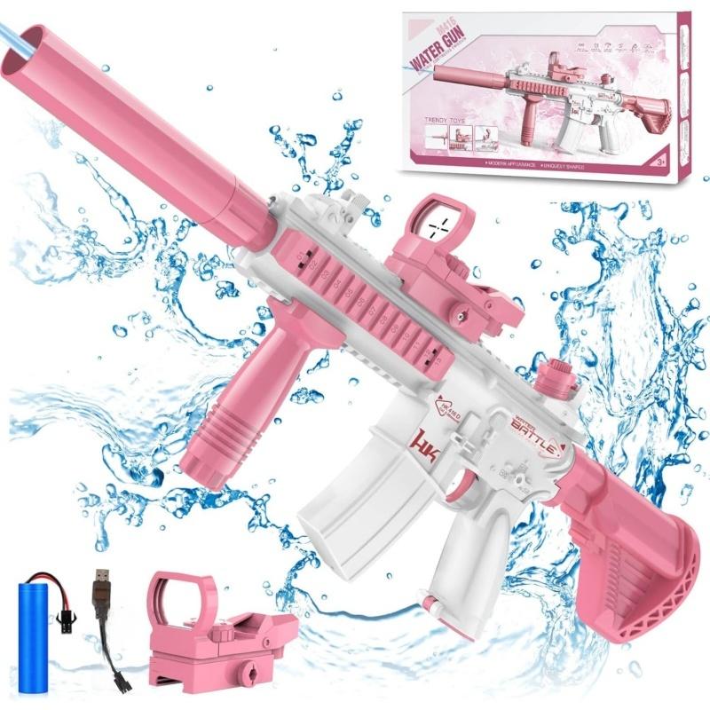 Large Rechargeable Electric Water Gun with Built in Lithium Battery, Summer Outdoor Toy for Adults & Kids, Ideal Pool & Beach Gift