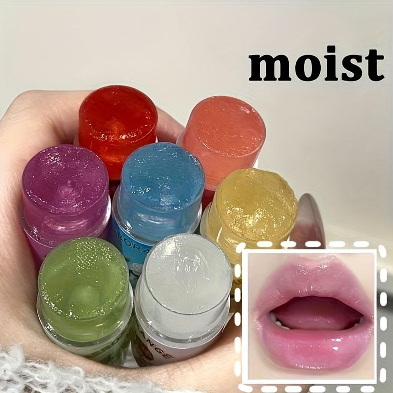 HERORANGE lip balm available in 12 colors. Mini portable autumn/winter lip balm. Natural and transparent shades. Moisturizes and hydrates, deeply repairs overnight. Can be layered with lipstick for everyday wear to create a plump, Moisturizing