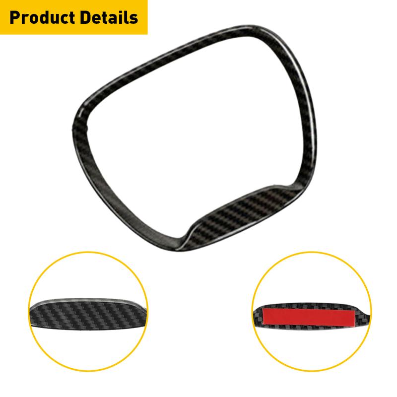 AUXITO For 2014-2021 Dodge Durango Jeep Grand Cherokee SRT8 Steering Wheel Trim Fit