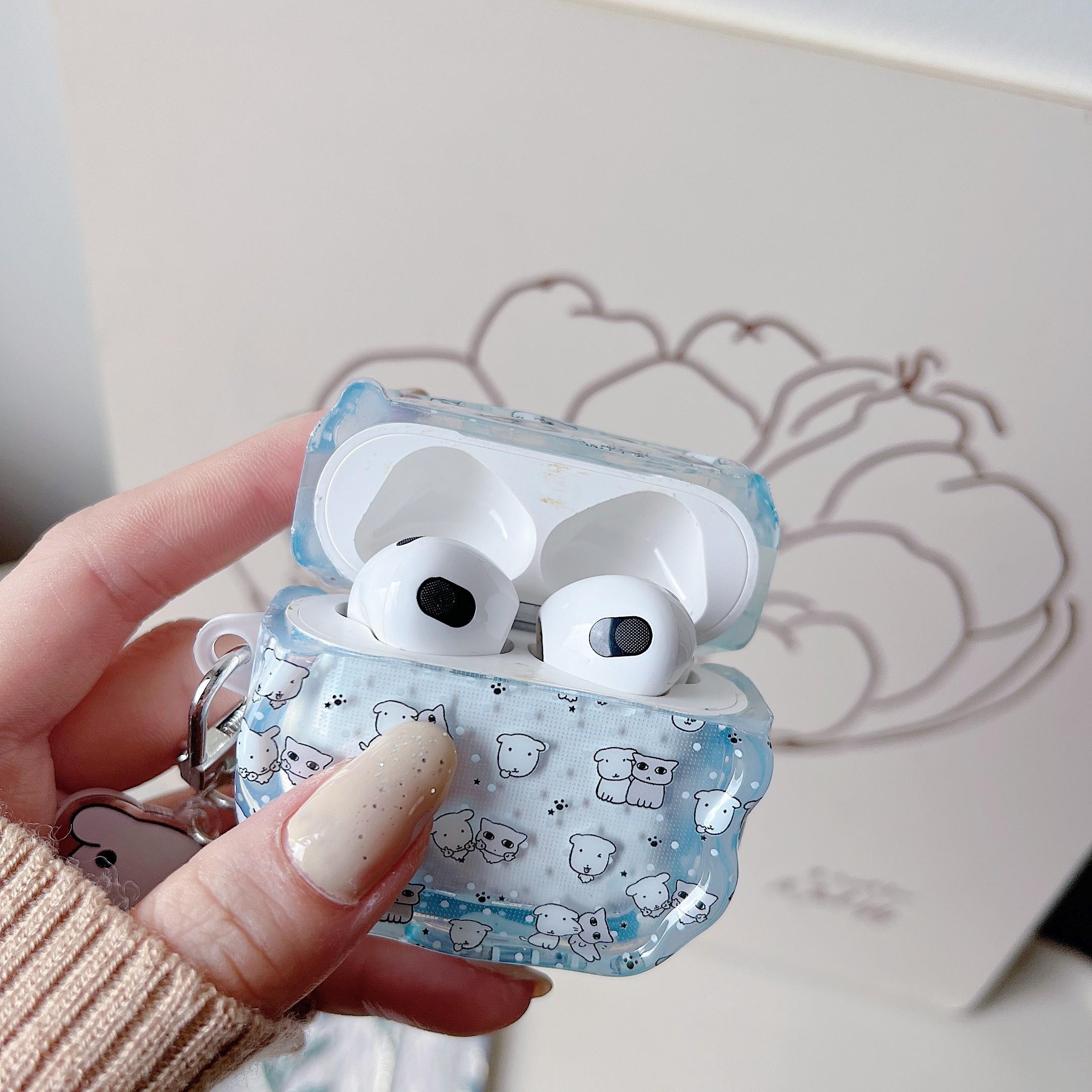 Apple AirPods Pro 3 Earphone Case, Full Screen Puppy Design, Compatible with Gen 2/3/4, Wireless Earbud Protector, Dirt-Resistant, Drop-Proof