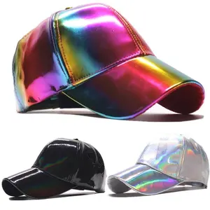 Back To The Future Marty McFly Colorful Hat Cosplay Costume Street Hip Hop Pu Baseball Cap Sunhat Adjustable Prop Adult