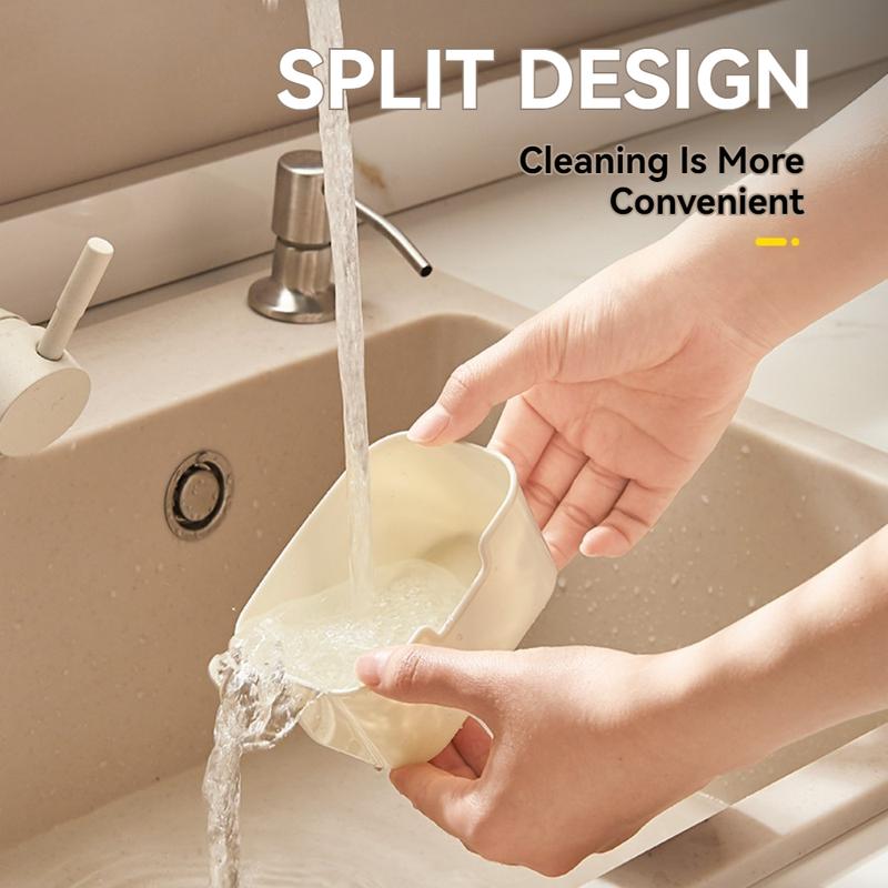 Fruits, Nuts, Snacks -Divided Serving Tray with Lid and Handle--Snackle Box Charcuterie Container for Portable Snack Platters - Clear Organizer for Candy,  Perfect for Party, Entertaining Kitchen Transparent Utensils, Summer