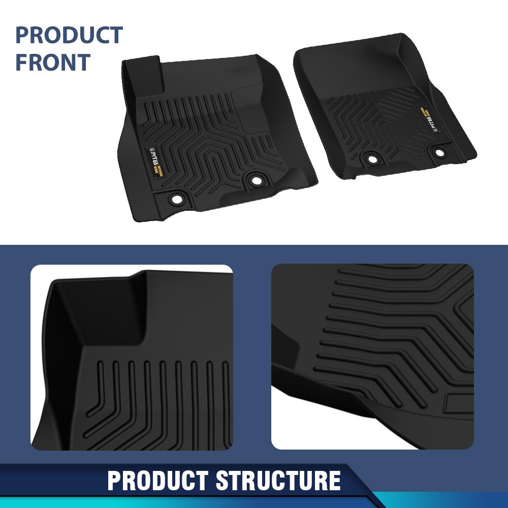 CROSSDESIGN TPE Floor Mats Liners All Weather Waterproof Durable Floor Mats Fit For 2014-2023 Toyota 4Runner Lexus GX460 Car Accessories Floor mats