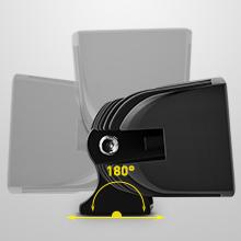 Nilight 2PCS 54W White/Amber Lights Bar 6 Inch Flood Fog Road Boat Driving Led Work SUV Jeep Lamp road light light bar fog boat Car Accessories  dealsforyoudays