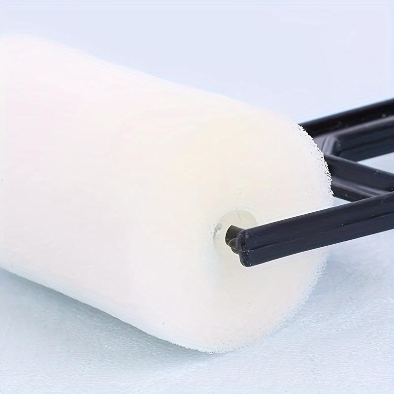 Creative 3pcs/Set Paint Flat Sponge Rollers - Long Handles Art Supplies for Painting Tools, Roller Printing and Doodling
