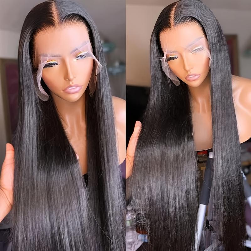 Bling Hair HD Lace Front Human Hair Wig 13x4 13X6 Straight Frontal Wig Pre Plucked With Baby Hair For Women Clearance 180 Density