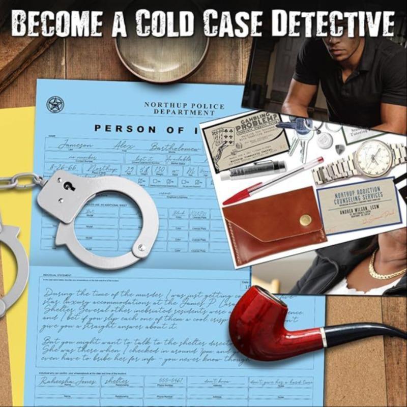 Kashir Max Case Detective Game Unsolved Mystery Archive, Cold Murder Suspense Game, Suitable for 14+ Players, Friends Party Halloween Christmas, Party Game Cards Kashir Max Case Detective Game Unsolved Mystery Archive, Cold Murder Suspense Game, Suitable for 14+ Players, Friends Party Halloween Christmas, Party Game Cards