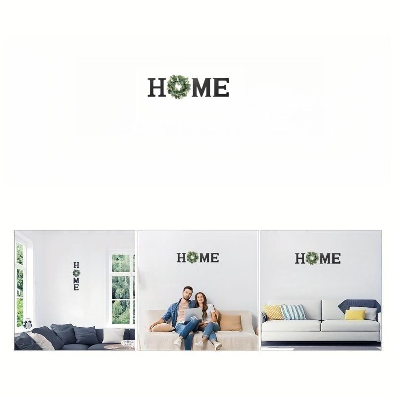 Wooden Letter Sign Set, Modern Farmhouse Wall Decor for Living Room & Kitchen, Ideal Housewarming Gift, Christmas Decoration, Wooden Home Sign #TOP PICKS