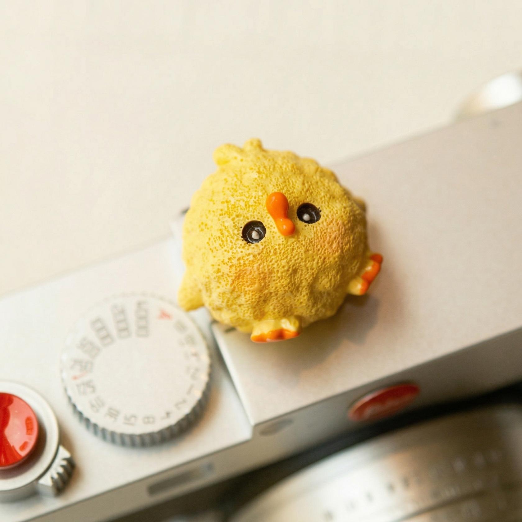 Cute Chicken Camera Hot Shoe Cover, Cartoon Animal Flashlight Accessory, Abs Resin Material, Battery-Free Decorative Protection Cap, Compatible with Dslr and Mirrorless Cameras, Photography Gift