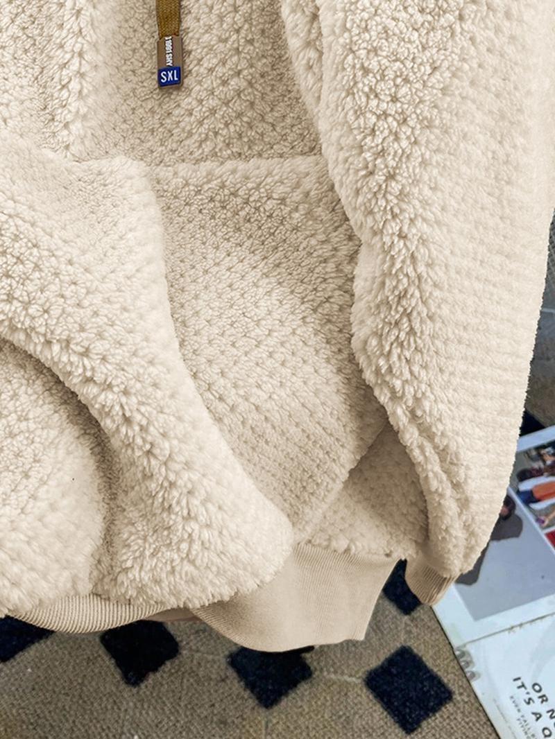 Women's Hooded Fleece Sweatshirt, Plush and Soft, Warm Casual Wear for Autumn and Winter, Comfortable and Stylish