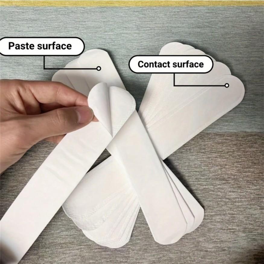 20-Pack Sweat-Proof Hat Lining Pads, Disposable Adjustable Hat Protection Stickers, Brim and Collar Pads, Inner Liner Guards