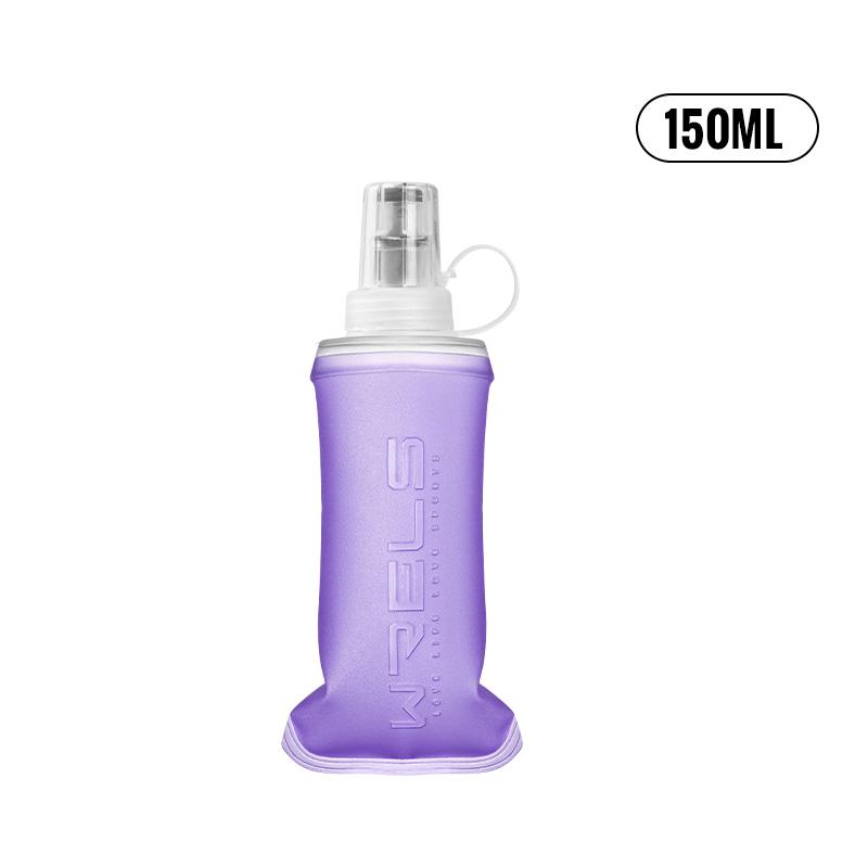 Wrels Lightweight Foldable Drink Bottle, Small Volume Large Capacity Sports Water Bottle, Available in 150ML, 250ML, 500ML, Portable Sports Bottle